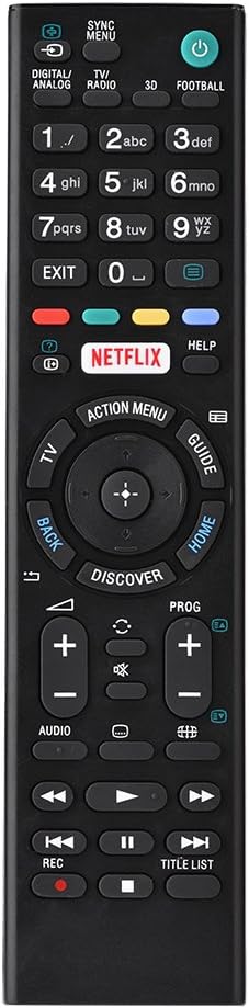 Remote Control Universal Smart TV Controller Replacement RMT-TX100D Compatible with