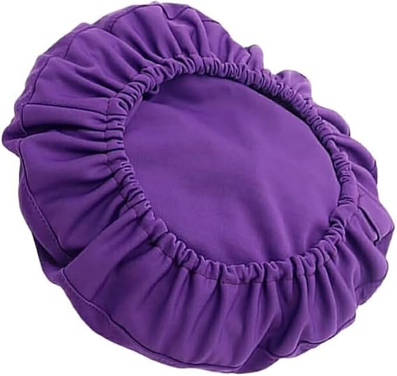 4Pcs/Set Protective Full Dental Chair Cover, Waterproof PU Leather Dental Chair Seat Cover, Headrest Backrest Protector(Purple)