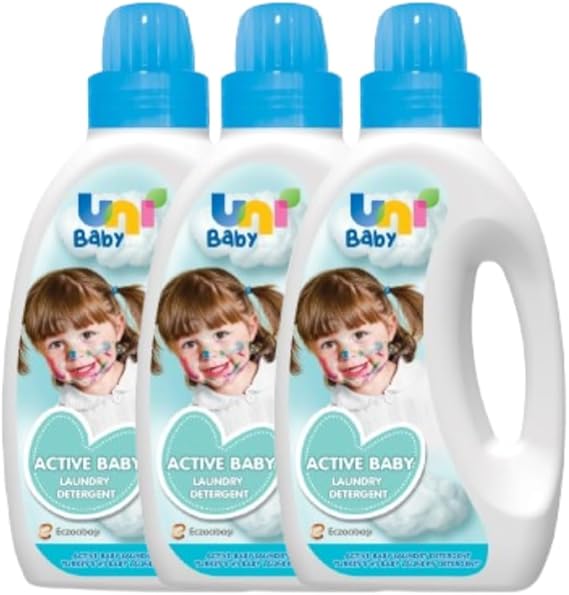Uni Baby Çamaşır Deterjanı 1500x3 (KL), Beyaz
