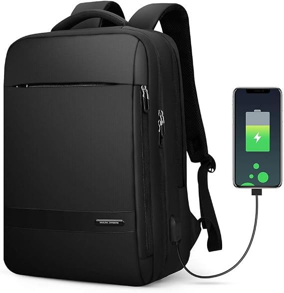 Nomatic Backpack Carry On Luggage Travel Laptop Backpack for Men, Anti-theft College Shool Bookbag Large Back Pack USB Charging Port, Black