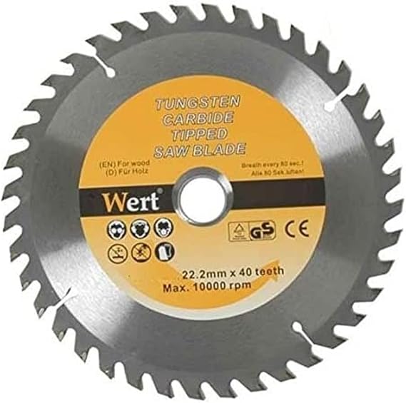 Wert W 2540/115, Ahşap Kesme Testeresi Ø 115Mm, Gri