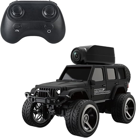1/64 Mini RC Car, APP-Control Fully Proportional Remote Control Car, Real-Time Video High/Low Speed Switch RC Off-Road Car, Enthusiasts Gift -RTR