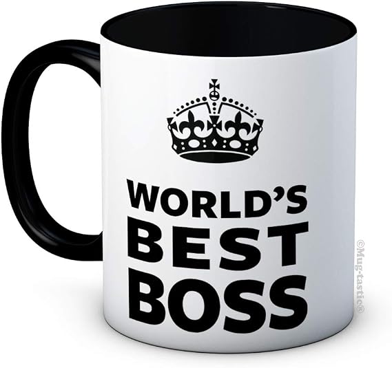 World's Best Boss - Funny Ceramic Coffee Mug
