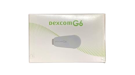 Dexcom G6 Transmitter for continuous glucose monitoring, Grey