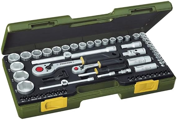 Proxxon 23294 Socket Spanner Set 65 Pieces