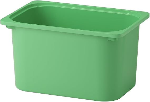 IKEA TROFAST storage box, bright green, 42x30x23 cm