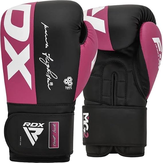 RDX Boxing Gloves F4 Series Punching Gloves Sparring Velcro Kickboxing Training Men Women Practice Authentic Japan Product