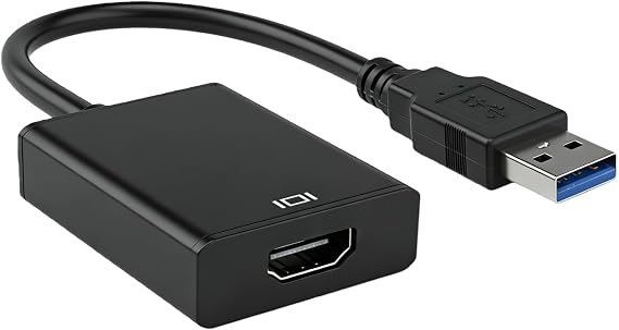 USB to HDMI Adapter, HD Converter 1080P Extend & Mirror Display