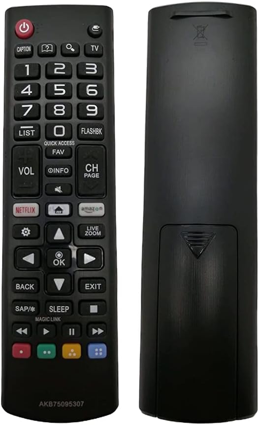 New Tv Replacement Remote Control Akb75095308 For Lg 43lj614v