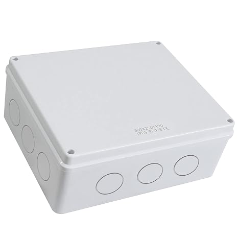 300mm x 250 x 120mm IP65 ABS Waterproof Junction Box Outdoor Cable Connection Enclosure