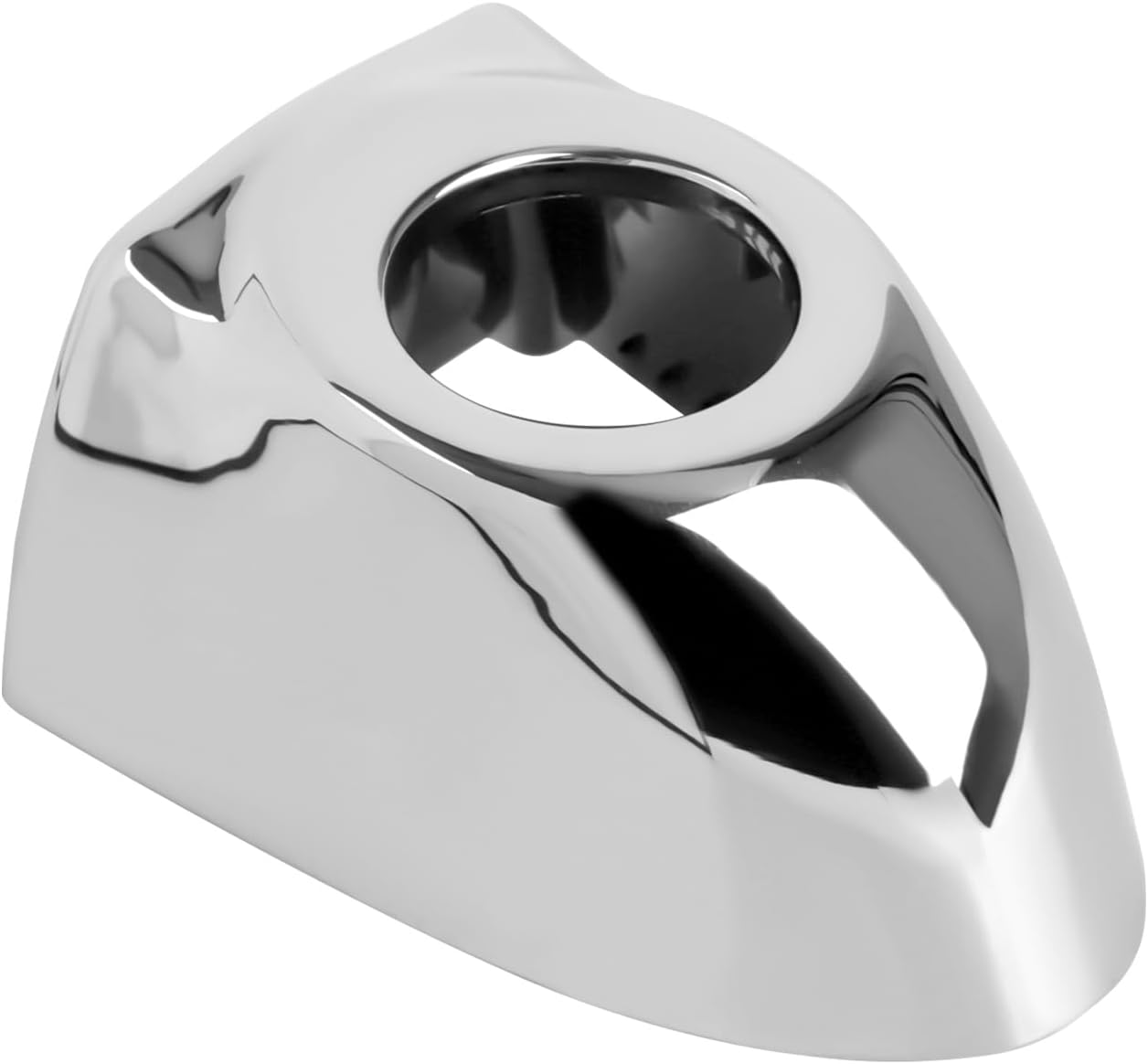 Front Outer Door Handle Cap Cover Chrome ABS 735607049 6AQ85SZ0AA Compatible with Fiat 500X 2016-2021
