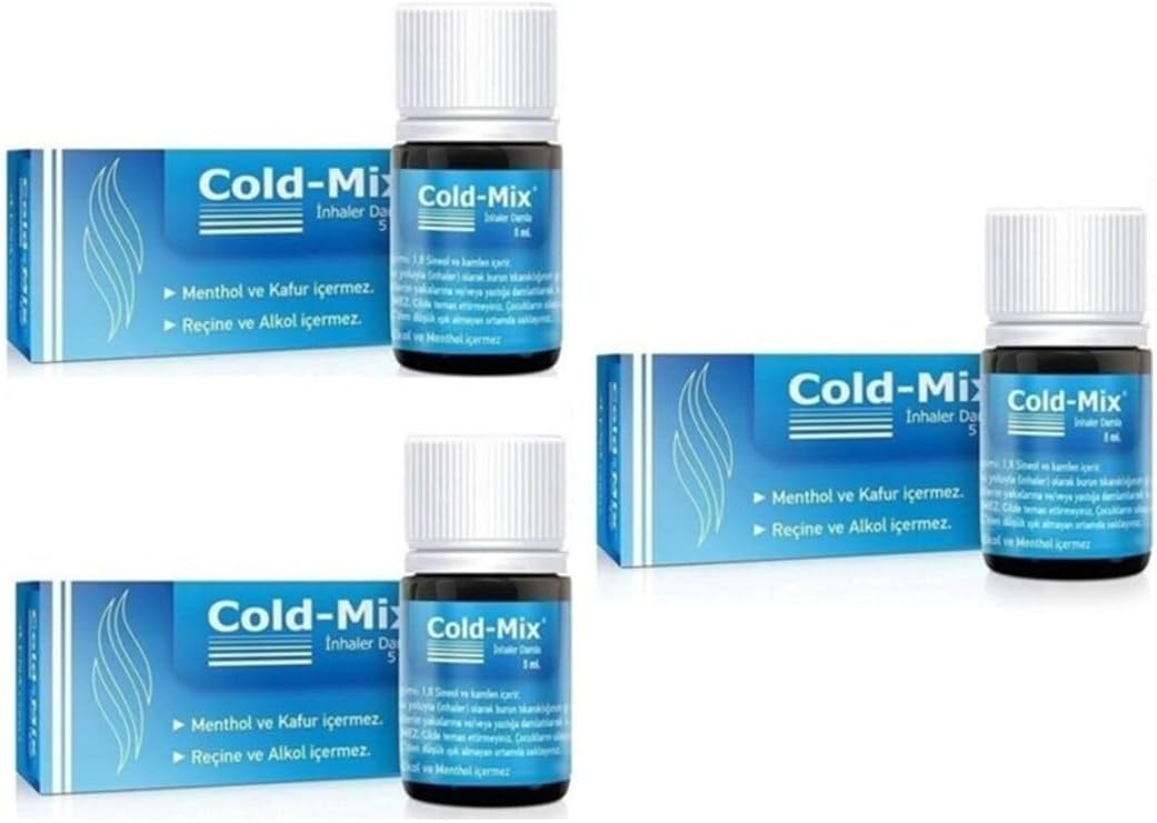 Cold-Mix Cold Mix Inhaler Damla 5 ml X 3 Adet 106151-3-1