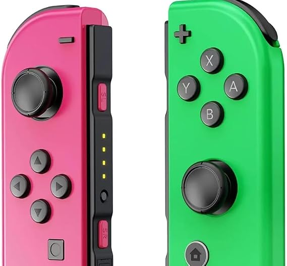 Wireless Controller for Swich,Replacement L/R Switch controllers Compatible with Switch/Lite/OLED, Support Motion Control/Wake-up/Dual Vibration