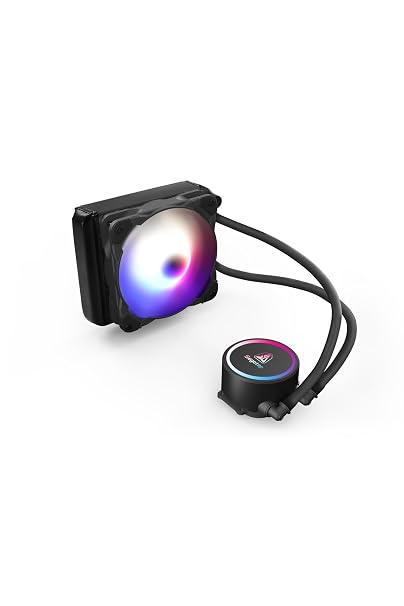 Segotep BeCool 120S ARGB Siyah Sıvı İşlemci Soğutucusu (LGA1700 Uyumlu)