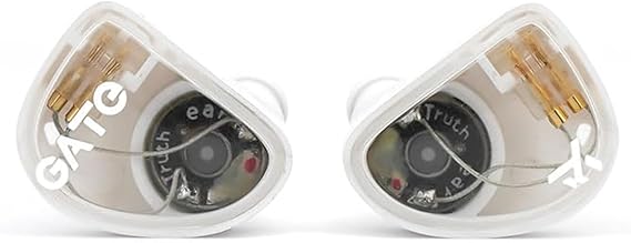 TRUTHEAR GATE Dynamic Driver In-ear Headphone 3.5mm interchangeable headphone cable Headphone (White, with mic)