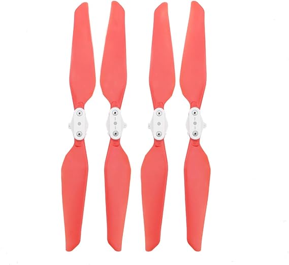 Propeller With Screws 4pcs Blade Quick-Release Foldable Propellers RC Quadcopter/Fit For Xiaomi FIMI X8 SE Accessories Silent Flight Accessory (Color : Red)