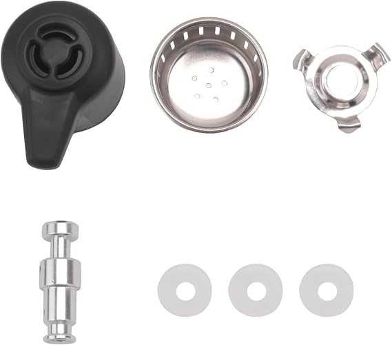 Steam Release Handle Float Valve Replacement Parts with 3 Silicone Caps for Instantpot Duo 3, 5, 6 QT,Duo Plus 3, 6 QT