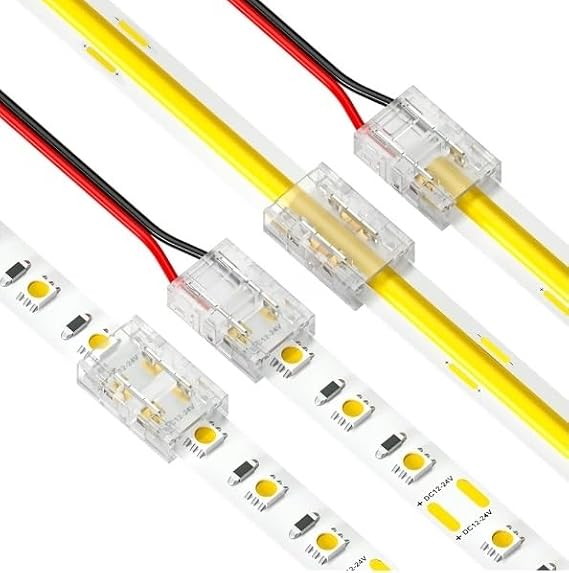 8mm COB+SMD Şerit+Şerit Bağlantı Konnektörü [Enerji Sınıfı A+++]