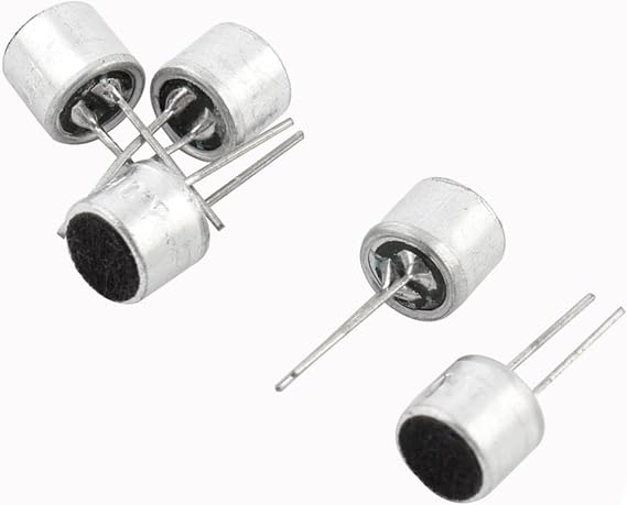 Electret Microphone Inserts 6050 PCB Pins Condenser 5pcs