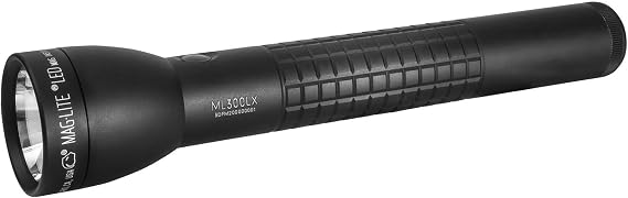 Mag-Lite ML300LX LED 2D-Cell Torch/Flashlight - Black (Boxed) Full Size ML300LX-S2CC5 [Energy Class A]