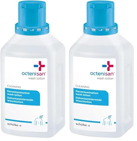 Schulke Octenisan Antimicrobial Wash Lotion 500ml (Pack of 2)