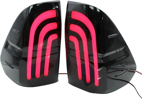 Car Rear Tail Light Assemblies for Hilux 2016 2017 2018 2019 2020 2021, Car Tail Light Brake Lamp Tail Lamp Led Taillight Replacement Car Accessories