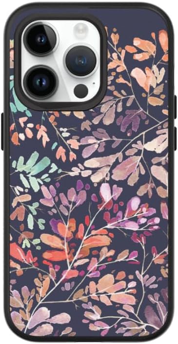 RHINOSHIELD ケース iPhone 14 Pro、SolidSuit - 衝撃吸収&スリム保護ケース プレミアム仕上げ - 3.5メートルの落下保護 - ブラック ライノシールドの鮮やかな庭