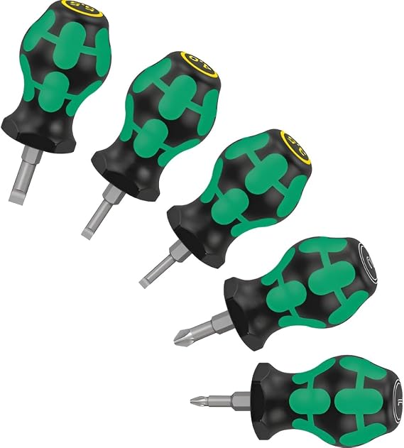 Stubby Screwdriver Set, 1 in Pack