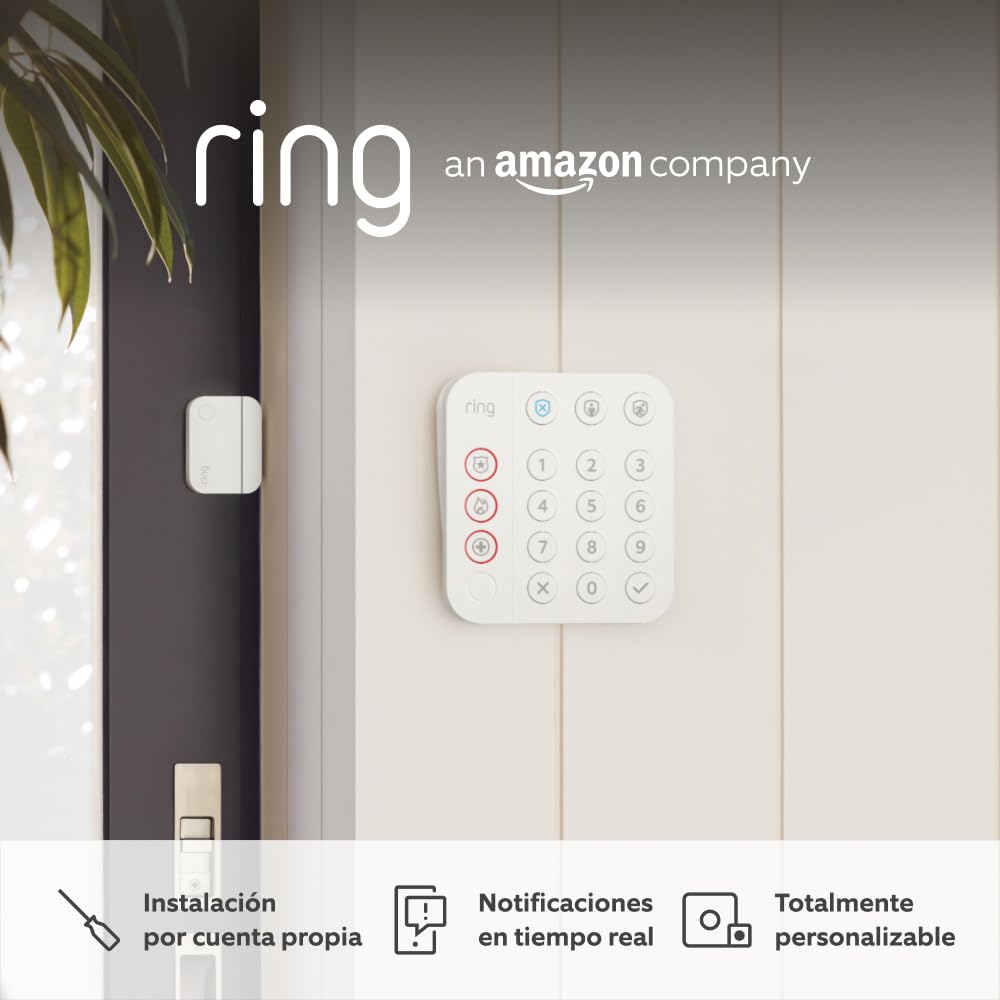 Ring Alarm Kit - Amazon S | Home Security System with Alarm and Optional Assisted Surveillance - No Long-Term Commitments | Alexa Compatible