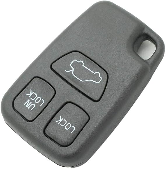 Replacement Key Shell Compatible with VOLVO 3 Button Keyless Entry Remote Key Case Fob PG780
