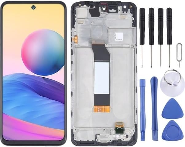 Xiaomi Redmi ile Uyumlu Note 10 5g Lcd Ekran Dokunmatik Full Çıtalı