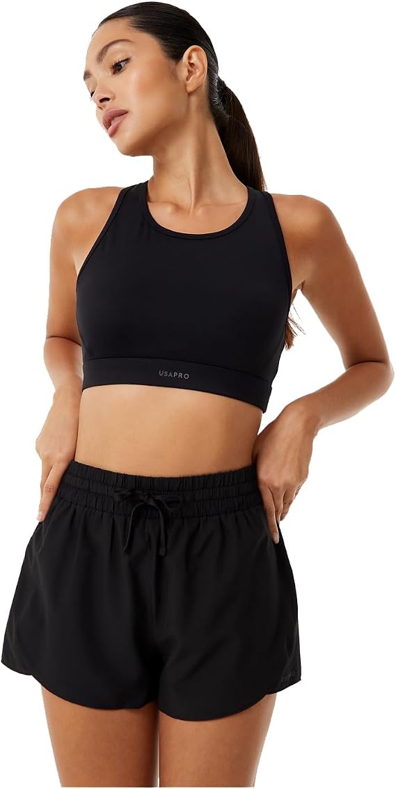 USA Pro Womens in 1 Runner Shorts