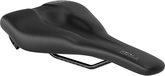 SQlab Saddle 610 Ergolux® Active 2.1 MTB Bicycle Saddle & Trekking Saddle Ergonomic Bicycle Saddle for Men and Women Trekking Saddle in