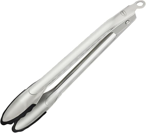 Lesley Locking Tongs Silicone Guard NEW L 12987