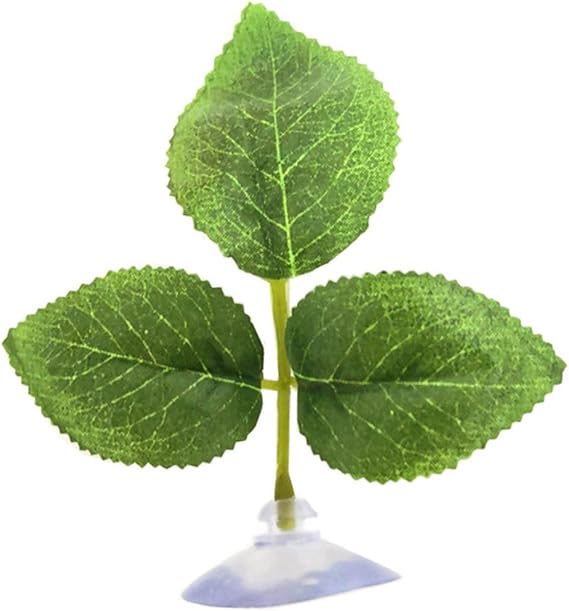 Aquarium Plants Betta Spawn Leaf Decoration for Fish Tanks Plastic
