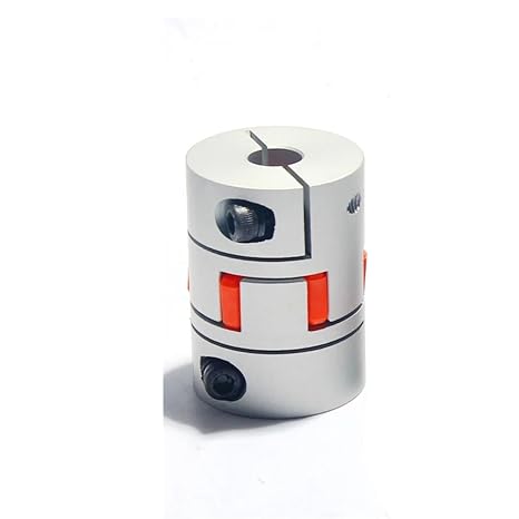 D14L22 Plummer Coupling 4 Jaws Aluminium Alloy Flexible Couplings Bore 3mm 4mm 5mm 6mm 7mm 8mm Stepper Motor Shaft Coupler Grooved elastic(3x7mm)