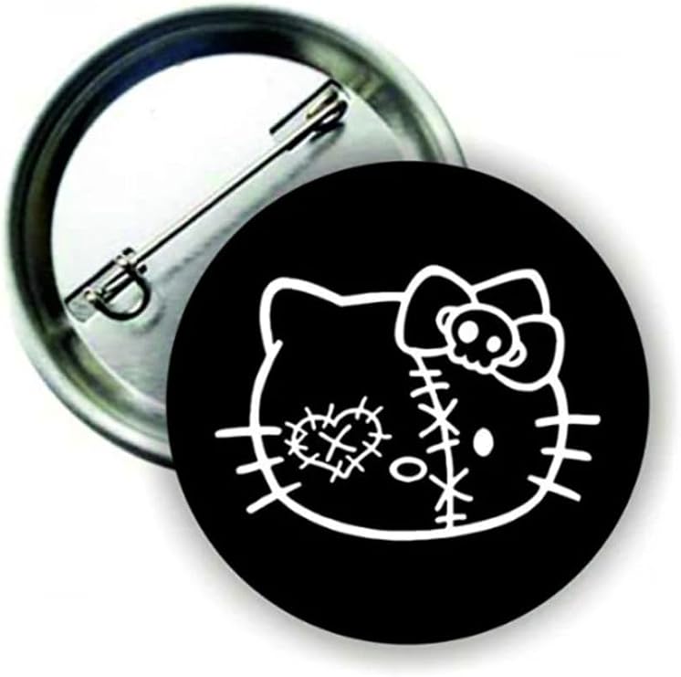 Hello Kitty Y2K Grunge Style Buton Rozet, TYBVR68JHL8D3ZU534