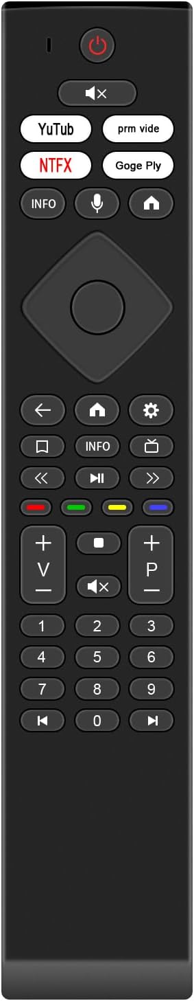 Replacement Voice Remote Control Compatible With Nokia Streaming Box 8010