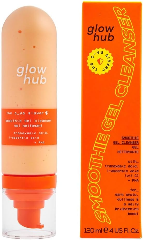 Glow Hub The C Ya Slayer Smoothie Gel Cleanser with Vitamin C for Anti-Pigmentation and Dull to Blemish Prone Skin 120ml