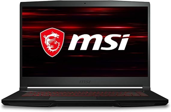 msi GF63 Thin 9RCX -615 15.6" Gaming Laptop, Intel Core i5-9300H, NVIDIA GTX 1050Ti, 8GB, 512GB NVMe SSD, Win10