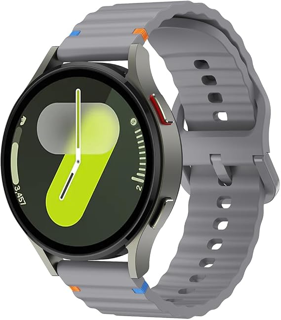 BYISYUE Watch Strap for Coros Pace 4/Pace3/Pace Pro, Apex 4 42mm/Apex 46mm/Apex2 Pro, 22mm Silicone Sport Replacement Band for Ticwatch Pro 3/GTX/E2/S2