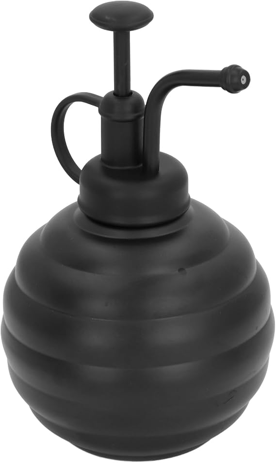 Elegant 400ml Stainless Steellant Sprayottle with,L Indoorselants,Lants,S, and Garden Use (Black)