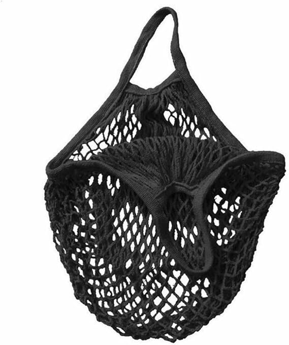 Reusable String Shopping Grocery Bag Shopper Tote Mesh Net Woven Cotton Market Bags
