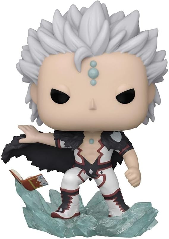 Funko Pop! Animation: Black Clover - Mars with Book (Exc) 71289 - Collectible Vinyl Figure - Gift Idea - Official Merchandise - Toy for Children and Adults - Model Figure for Collectors and Adults