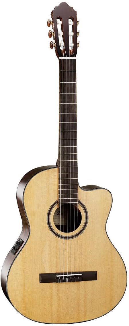 Cort AC160CF NAT - Natural - Çantasız Elektro Klasik Gitar