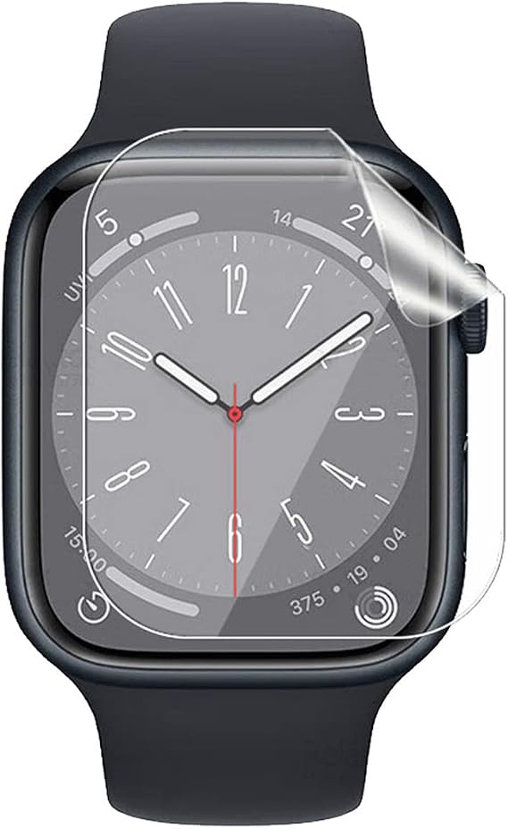 Microcase Apple Watch SE 2022 44mm ile Uyumlu TPU Ekran Koruma Filmi - Şeffaf