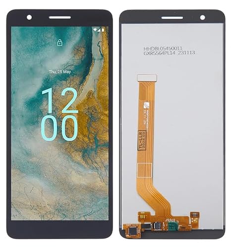 LCD Screen for Nokia C02 Display with Digitizer Full Assembly Phone Touch Screen Repair Replacement Part