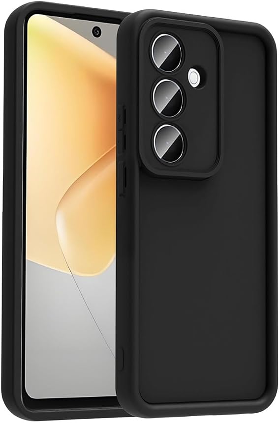 Coverzone Galaxy A37 5G ile uyumlu Kılıf Parlak, Tek Renkli Yüzey Dayanıklı Malzeme & Tam Koruma Redolent Kılıf Galaxy A37 5G uyumlu kilif Ergonomik Kavrama Kolay Erişim Kapak