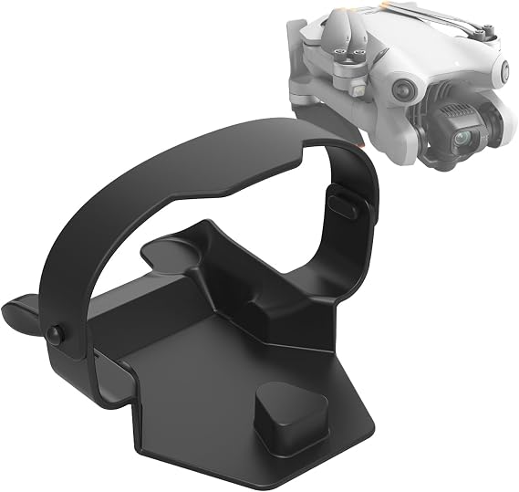 Mini4 Pro Propeller Strap Holder for DJI Mavic Mini 4 Pro RC Drone Accessories Props Blade Guard Stabilizer Fixator Fix Mount Bottom Cover Accessory (Black)