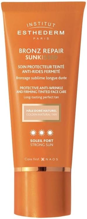 Institut Esthederm Bronz Repair Tinted Protective Anti-Wrinkle and Firming Face Care Strong Sun 50ml